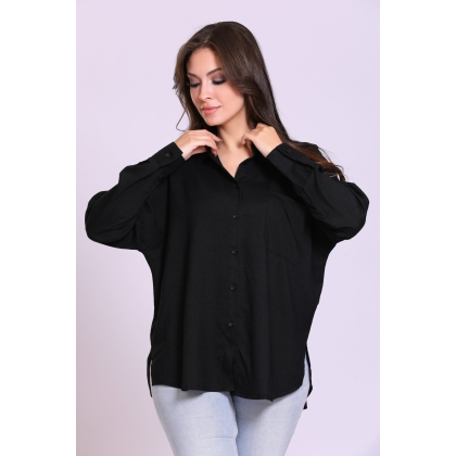 Black Ketan Shirt